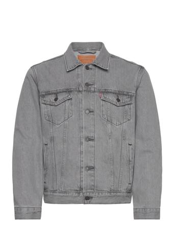 The Trucker Jacket Goosebumps Jeansjacka Denimjacka Grey LEVI ́S Men