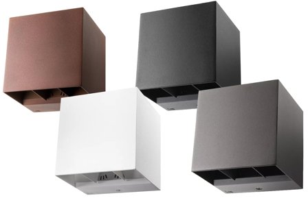 SG Artes Utelampe Sort 2700K 8W LED