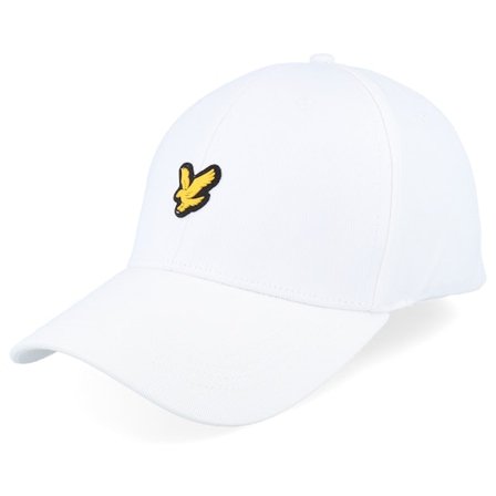 Lyle & Scott - White flexfit Caps - The Course Cap White Flexfit @ Hatstore