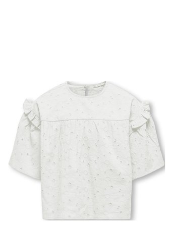 Kids Only | Kogdaisy S/S Emb Anglaise Shirt Wvn | 164