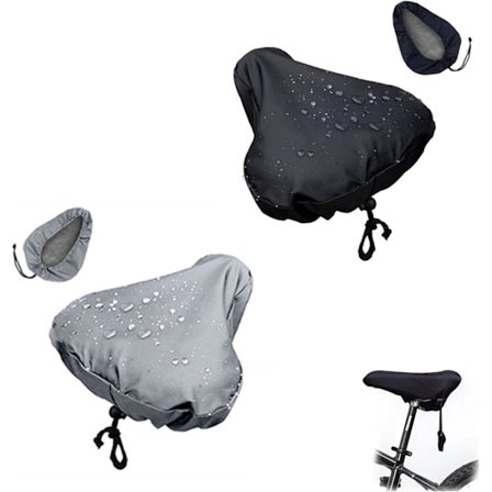 2-pack Vattentäta Cykelsadelskydd - Sadelskydd mot Regn