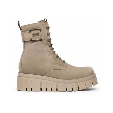 Nerogiardini, Sneakers Beżowy, Kobieta, Rozmiar: 37 EU