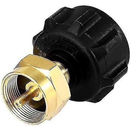 Säkraste Qcc1 Regulator Propanfyllningsadapter för Typ 1 Stålpropangasflaska, 0,45 kg Engångs Ga