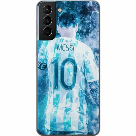 Samsung Galaxy S21+ 5g Genomskinligt Skal Lionel Andrés Messi