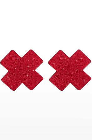 Taboom Nipple X Covers Red Nipple covers - Blushme.se