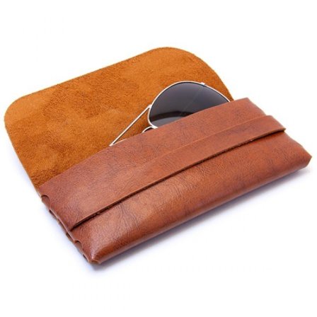 Lyxigt glasögonfodral / solglasögonfodral med lock - Flera färger B