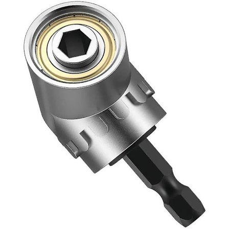 105 asteen teräskulma ruuvimeisselin kärki 1/4 tuuman kuusiokoloporalla, nopea magneettinen, monitoiminen Hy