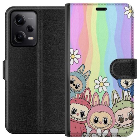 Yhteensopiva Lompakkokotelo Xiaomi Xiaomi Redmi Note 12 Pro Regnbage
