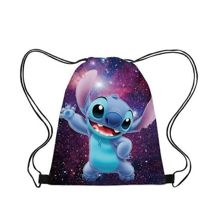 Stitch Stitch snorlomme skulder snor oppbevaringspose sportsryggsekk snorpose basketball
