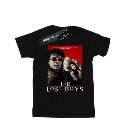 The Lost Boys Dam/Damer Röd Poster Bomull Boyfriend T-shirt