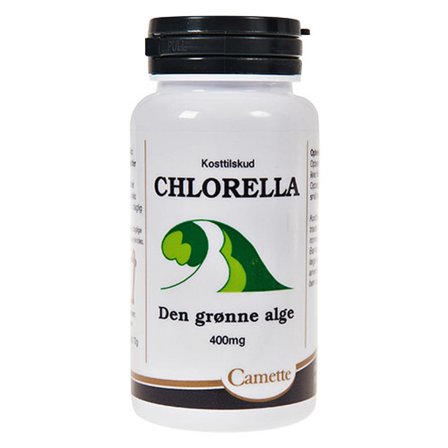 Camette Chorella Den grønne alge 180 tabl., Helse & Madvarer, Ingredienser, Chlorella