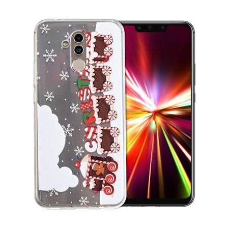 Huawei Mate 20 Lite julmönstrat fodral - Julvagnar