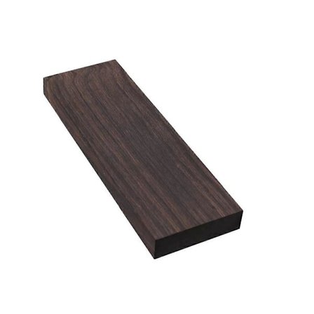 4 STK Ubehandlet Ebenholts Træ Blank Plade til DIY Guitar Tilbehør Elektrisk Guitar Guitar Musik Guitarist 120x40x10mm