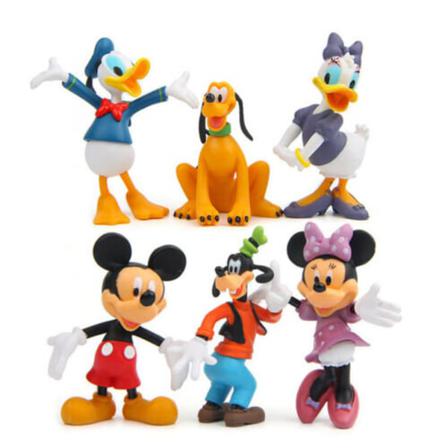 6st Disney Musse Pigg Set Toy Kid Present