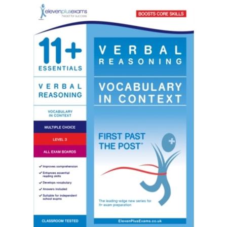 11+ Essentials Verbal Reasoning: Vocabulary in Context Level 3 (häftad, eng)