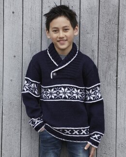 Strikkeoppskrift Genser - Svarta Fåret