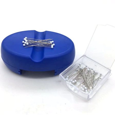 Magnetisk kudde med låda - Mörkblå - Kraftfull magnetisk söm