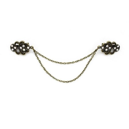 Cardigan Clip Sjal Brosje BRONSE STIL 2 STIL 2 Bronse Stil 2-Stil 2_YF