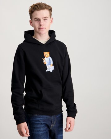 Baron Filou FW25 Honeygang Hoodi CXLIX. Czarny Bluzy z kapturem Chłopiec - Kids Brand Store