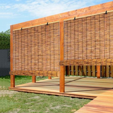 Retro bambus rose bambus rosemark butik Bamboo Store Outdoor Terrac