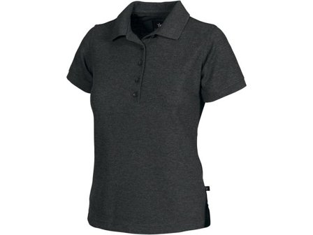 TEXSTAR Pikétröja PSW4 50/50 dam grå M - Lyreco - Arbetskläder - Arbetströjor - Piké