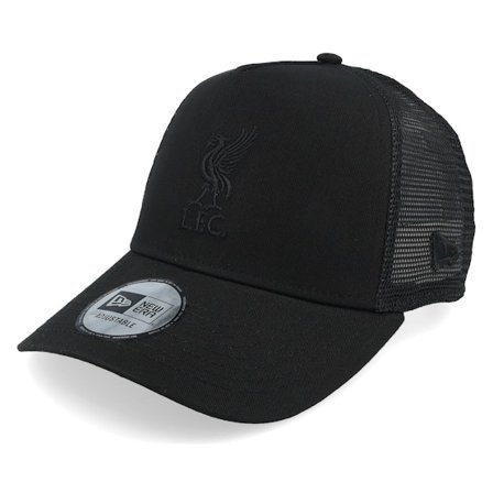 New Era - Football Nero trucker Cappellino - Liverpool Tonal Black/Black Trucker @ Hatstore