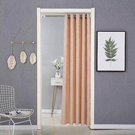 Rumsavdelare Gardin Total Sekretess Vägg Rumsavdelare Skärmar Ljudisolerade Bred Mörkläggningsgardin För Vardagsrum Sovrum