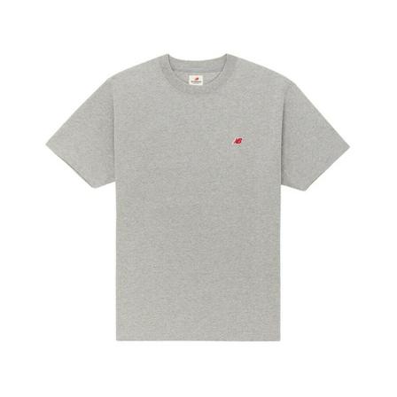 New Balance T-Shirt , Grijs , Heren , Maat: M