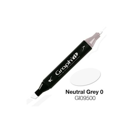 Marqueur med alkohol Graph'it 9500 Neutral Grey 0