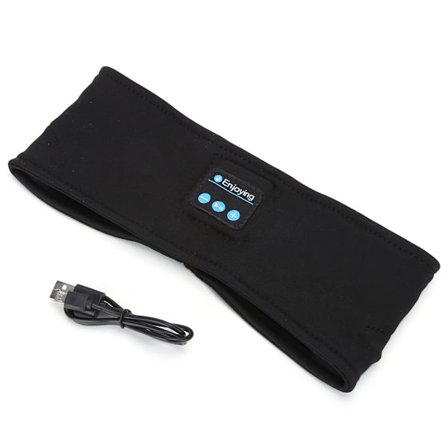 For Bluetooth Pannebånd Trådløs Musikk Samtale Sport Løping Yoga Kation Søvn Hodetelefoner