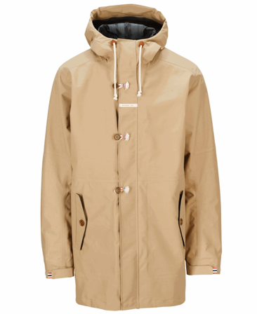 Amundsen Fogg's Rain Parka Mens Khaki