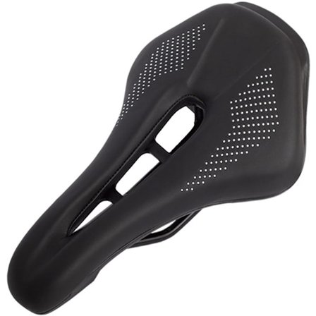 Cykel Sadel Landsvägscykel Stålskenor Mountainbike Kudde Halkfri Mjuk PU Läder Landsvägscykelsadlar för Landsvägscykel Cruiser Mountainbike Träning