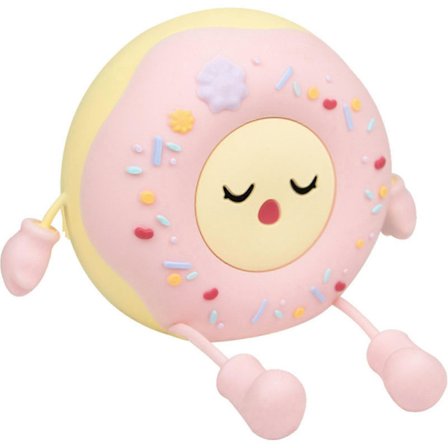 Donut Nattlampe USB Soverom Telefon Atmosfære Lampe LED Lys Klapplampe B