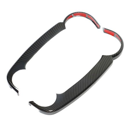 Navigasjon Side Cover Trim Karbonfiberstil Dashbord Side Strip Cover Trim for FJ CRUISER XJ10 2007?2021 ONQ