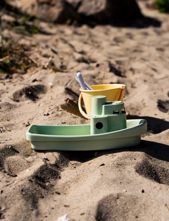 Dantoy Pastel Recycled Boat & Sandset 4 Pcs - Multi/patterned - ONE SIZE