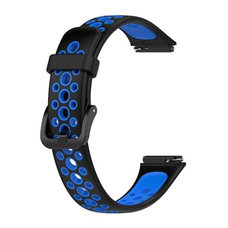 Huawei Band 7 kaksivärinen kellonhihna - Musta / Sininen