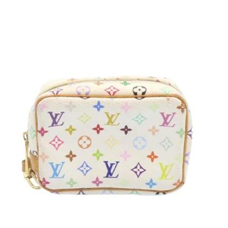 Louis Vuitton Vintage, Pre-owned Canvas pouches Wit, unisex, Maat:ONE Size