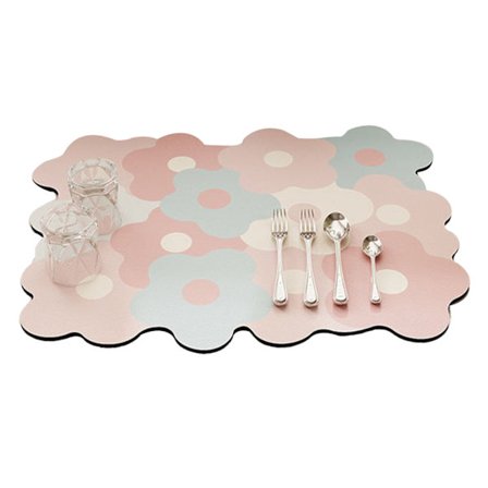 Erittäin Imukykyinen Tiskimatto, Tyylikäs Kaunis Muotoilu Virkistävällä Söpöllä Kuviolla, Helposti Puhdistettava Matto Kotikeittiöön Ja Ravintolaan