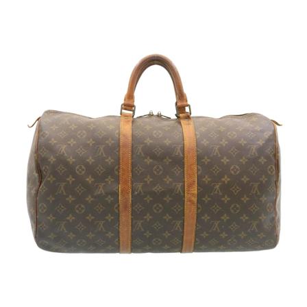 Louis Vuitton Vintage, Pre-owned Keepall 50 Bruin, Dames, Maat:ONE Size