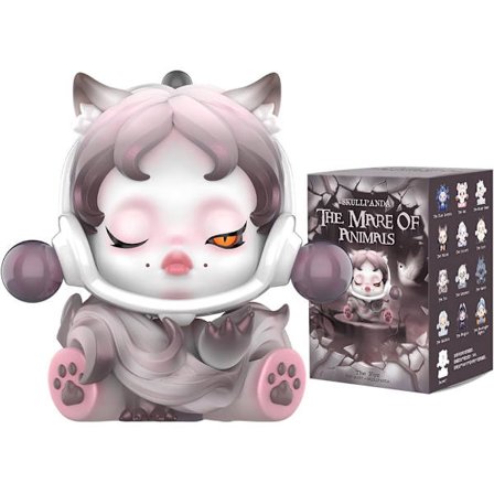 SKULLPANDA The Mare of Animals Series Figurlegetøj Blind Boxes, Samlerobjekter, Enkelt Æske (Tilfældig Farve){F2}[YJD]