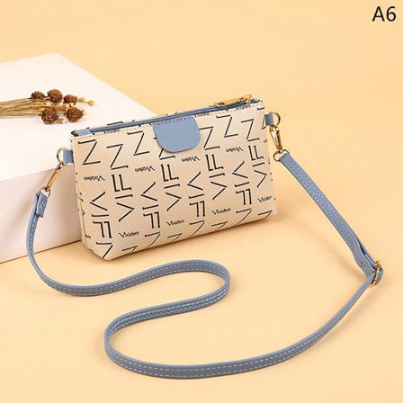 Crossbody Vesker For Dame Ny Trend Skulder Skinn Liten Mynt