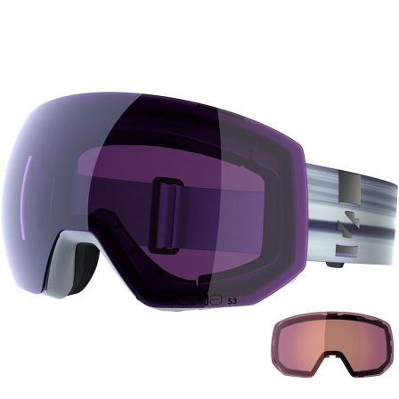 Salomon - masque Radium Pro Sigma +1 Lens - Ice Flow - NS