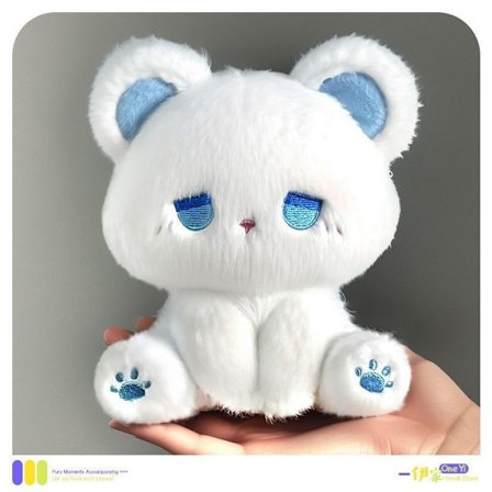 Cute Plush Cat Sitting Doll - High-Quality Cartoon Plush Toy for Desk, Gift for Friends