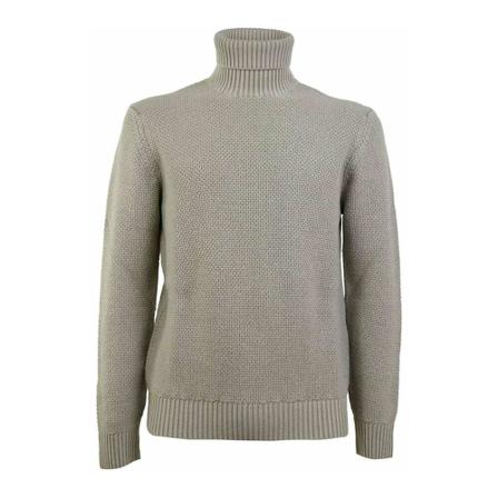 Circolo 1901, Turtlenecks Grijs, Heren, Maat:L
