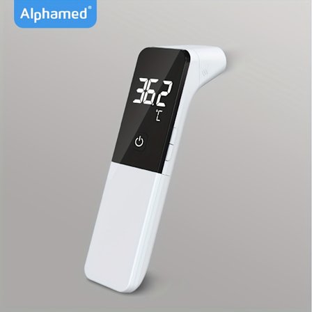 ALPHAMED Digitalt Infrarødt Termometer til Øre og Pande - Medicinsk Kvalitet, Nøjagtig Temperaturmåling