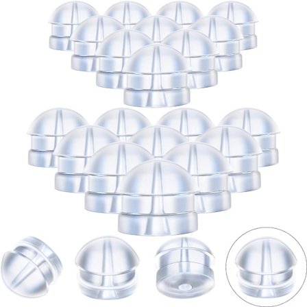 200 stykker Øredobber Rygg Klar Øredobb Sikker rygg