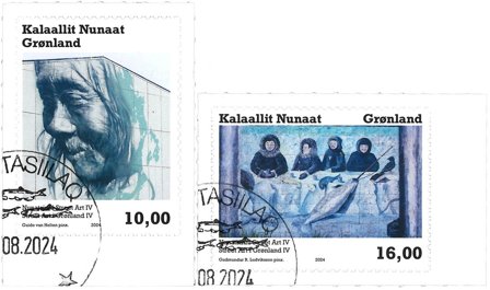 Grønland - Street Art IV - Stemplet sæt 2v