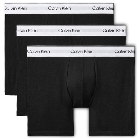 Calvin Klein UB1 boxerky 3-dielne balenie čierne pre mužov - Boxerky