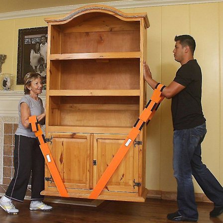 2 stk Løfte- og Flyttebånd Møbeltransport Håndleddsstropper