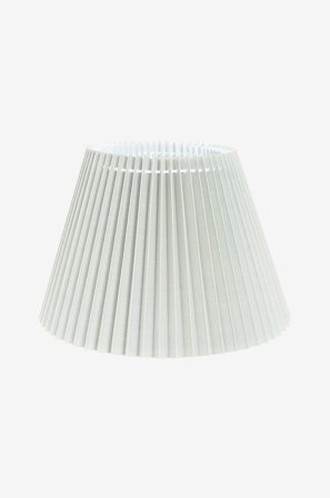 PR Home - Lampunvarjostin Karin, laskostettu 36 cm - Valkoinen - Lampunvarjostimet - - Homeroom